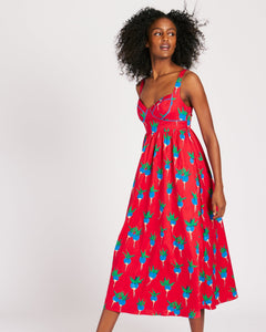 VICTORIA DRESS BLUE RADISHES DRESSES RachelAntonoff.com 