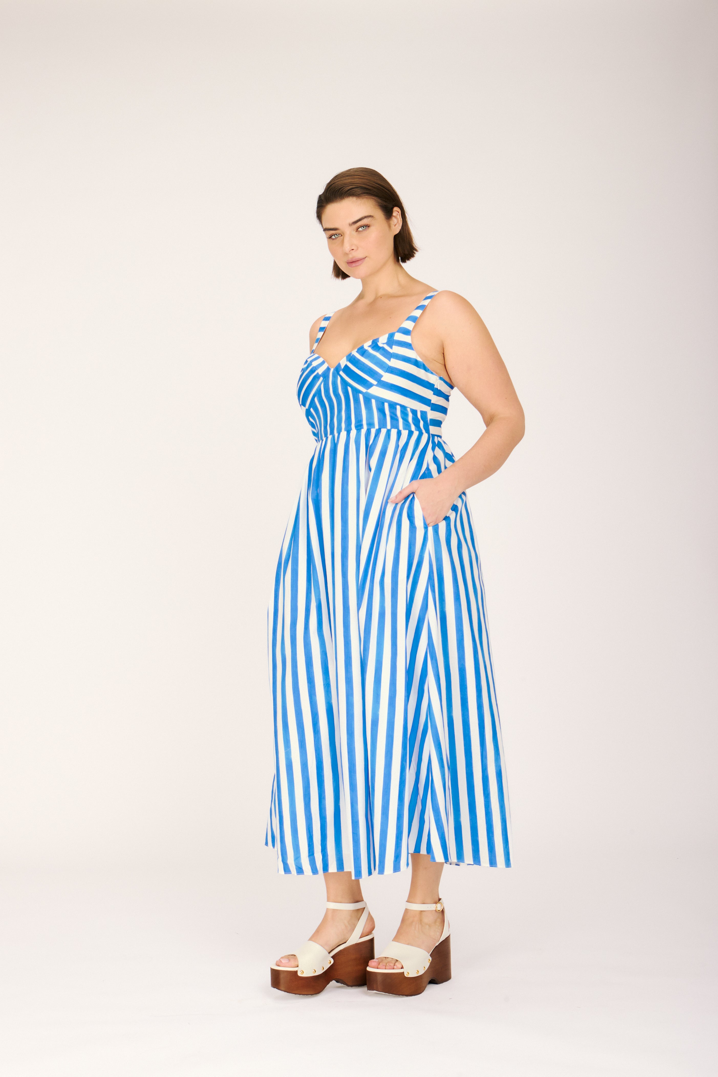 VICTORIA DRESS PAINTED OVER MIX DRESSES RachelAntonoff.com 
