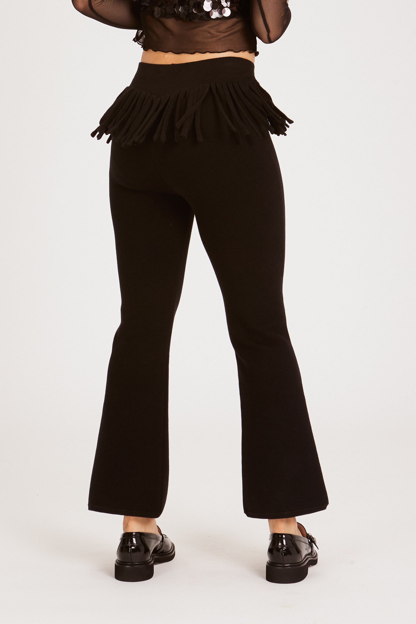 YASMIN KNIT PANT BLACK