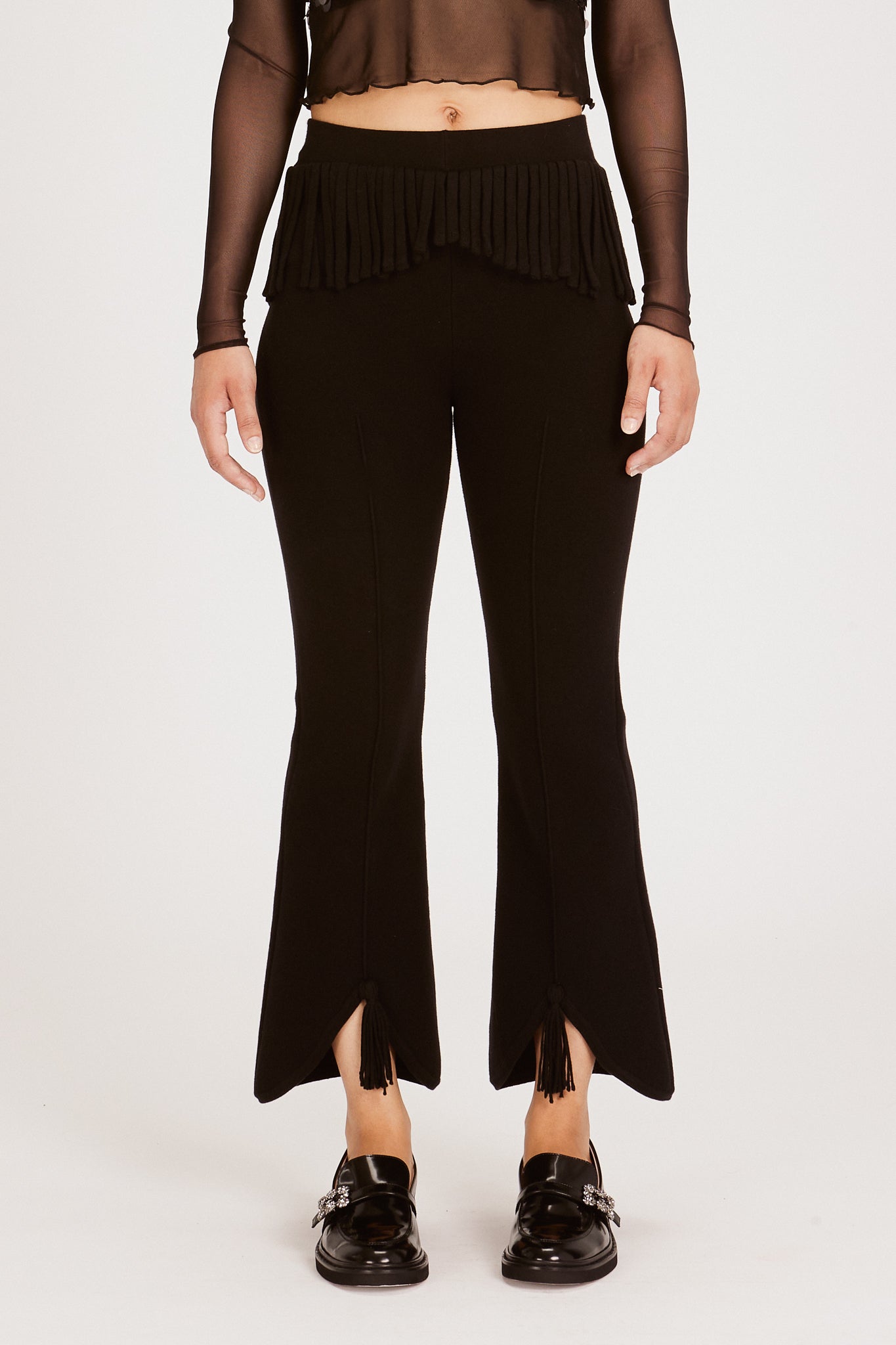 YASMIN KNIT PANT BLACK