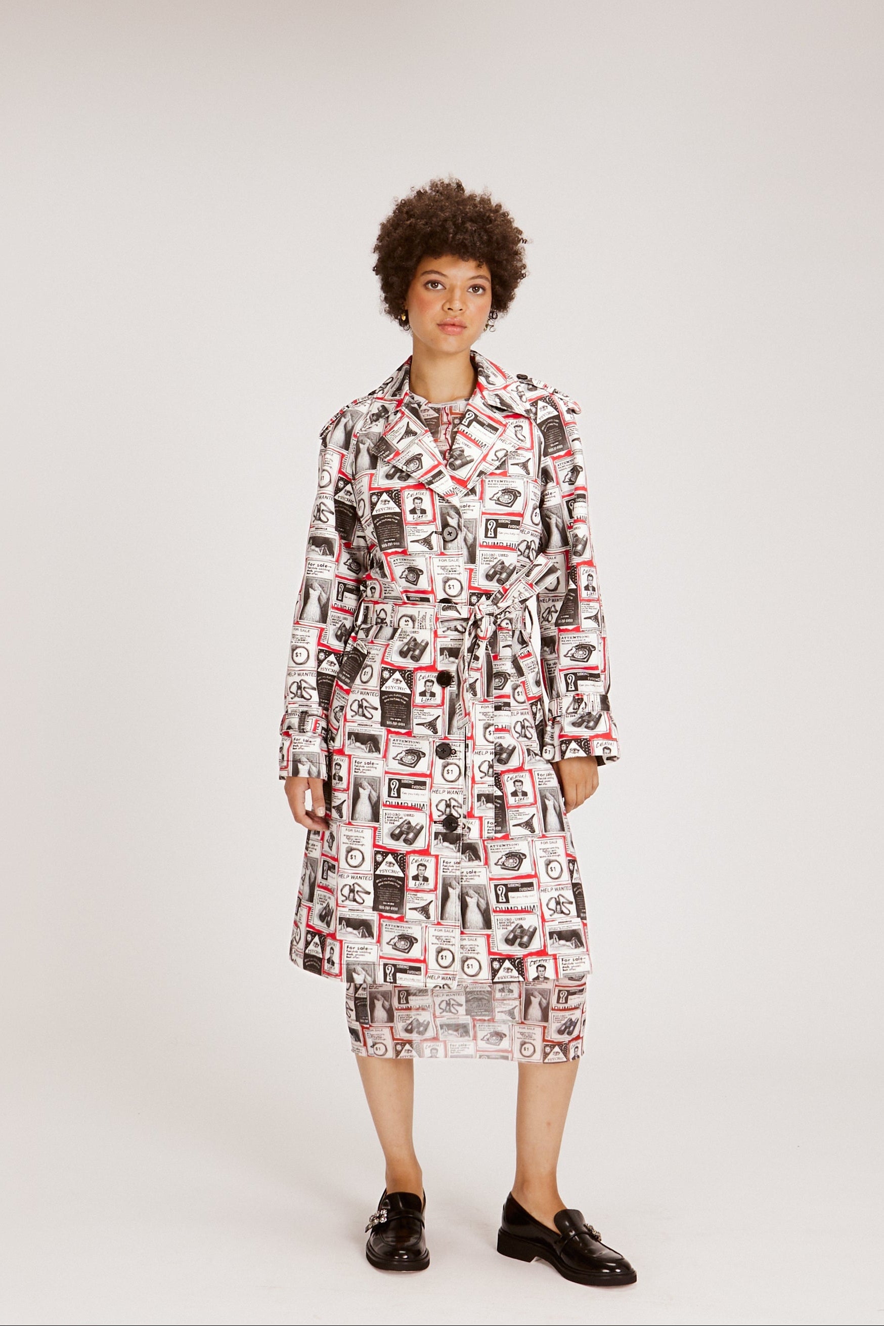 ERICA TRENCH CLASSIFIEDS OUTERWEAR Preorder 