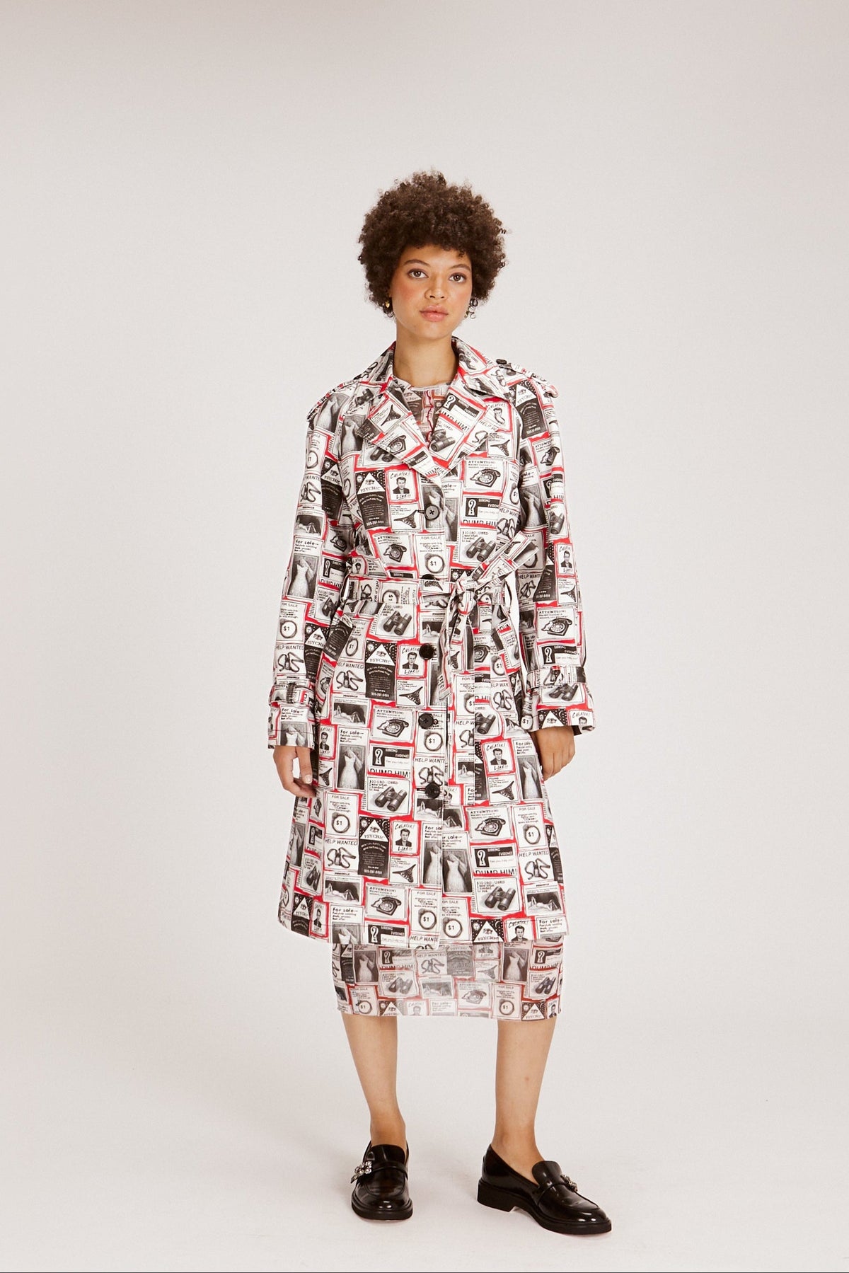 ERICA TRENCH CLASSIFIEDS OUTERWEAR Preorder 