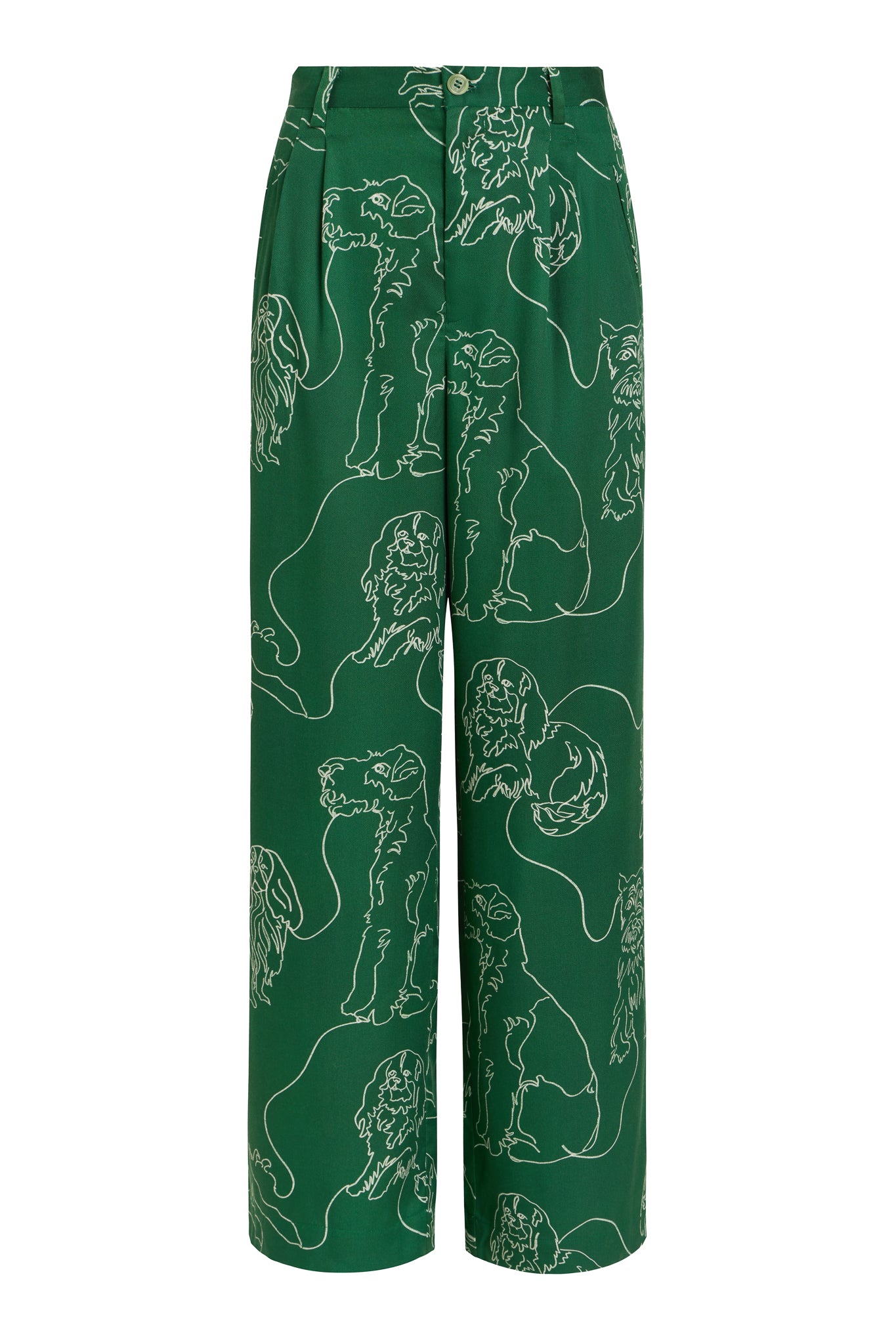 ROSE PANT DOG SCRAWL
