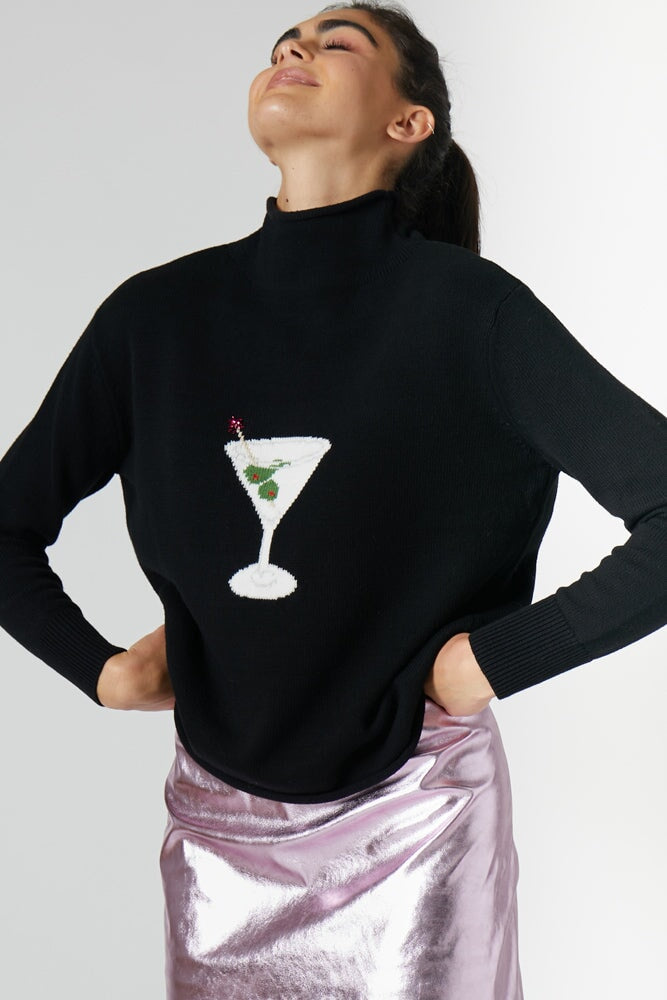 MARTINI MOCKNECK SWEATER XS-3X Sweaters RachelAntonoff.com 