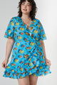 ABBY RUFFLE WRAP DRESS Dress/Jumpers RachelAntonoff.com 