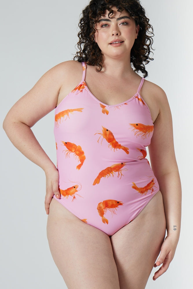 PRAWNS ONE PIECE swim RachelAntonoff.com 