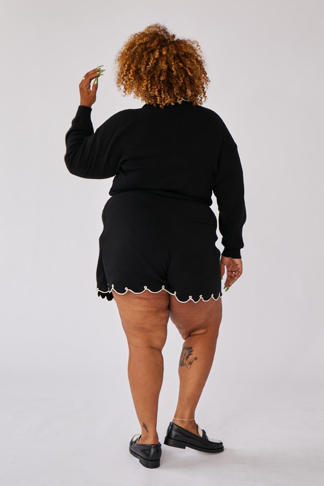 CUPCAKE SKORT BLACK XS-3X Bottoms RachelAntonoff.com 