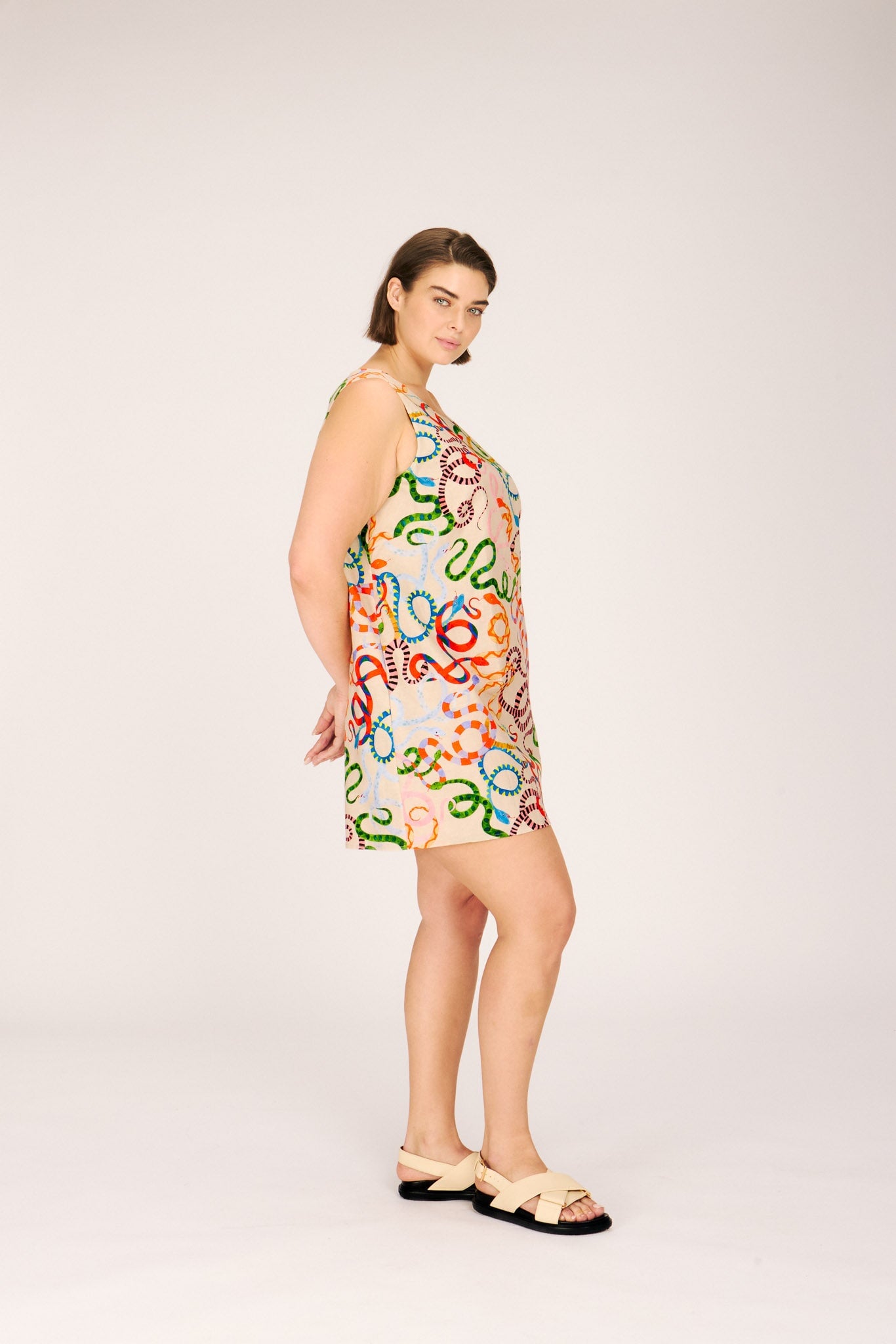 LOLA DRESS SNAKES DRESSES RachelAntonoff.com 