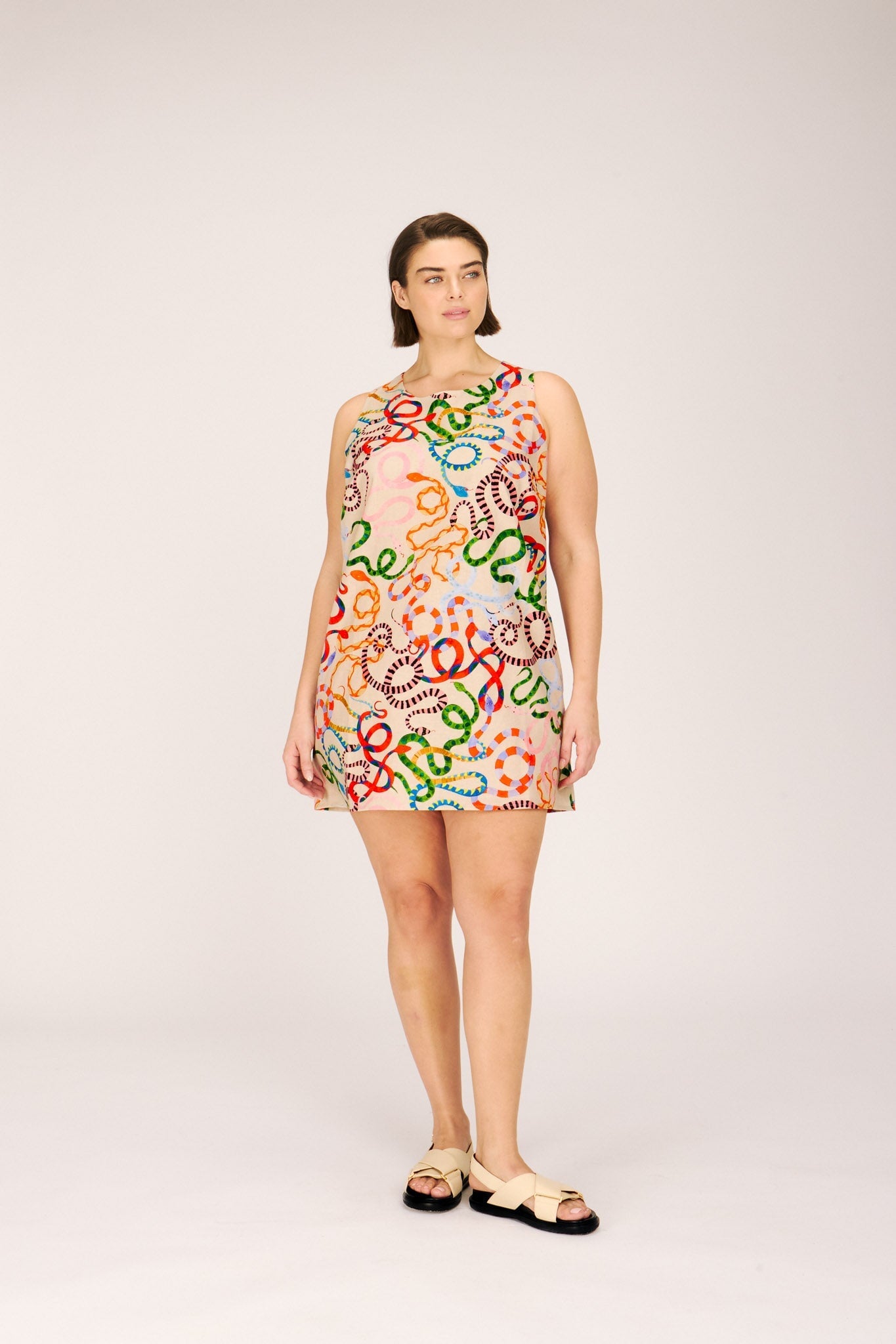 LOLA DRESS SNAKES DRESSES RachelAntonoff.com 