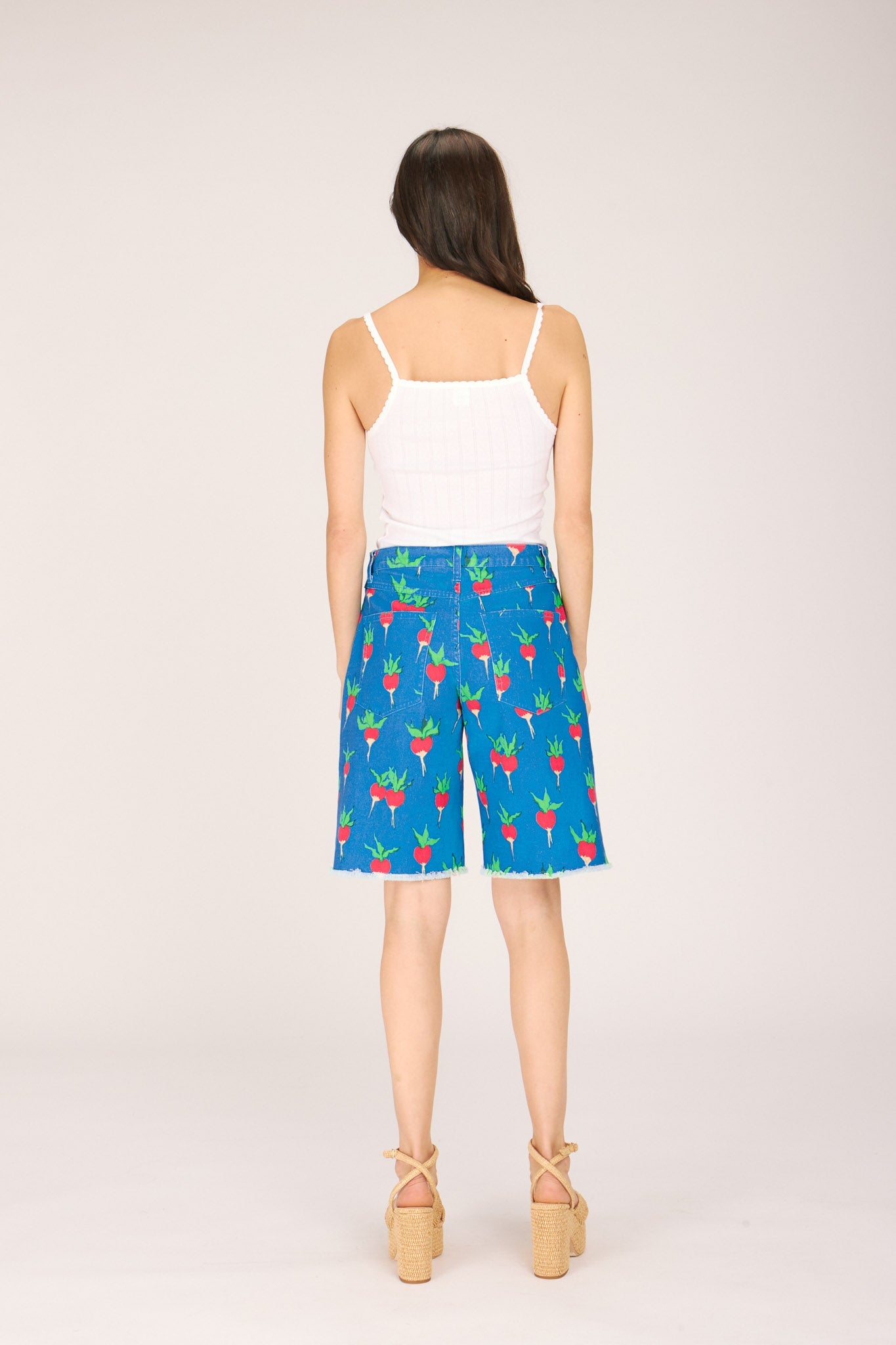 MORTY SHORT RED RADISHES SHORTS RachelAntonoff.com 