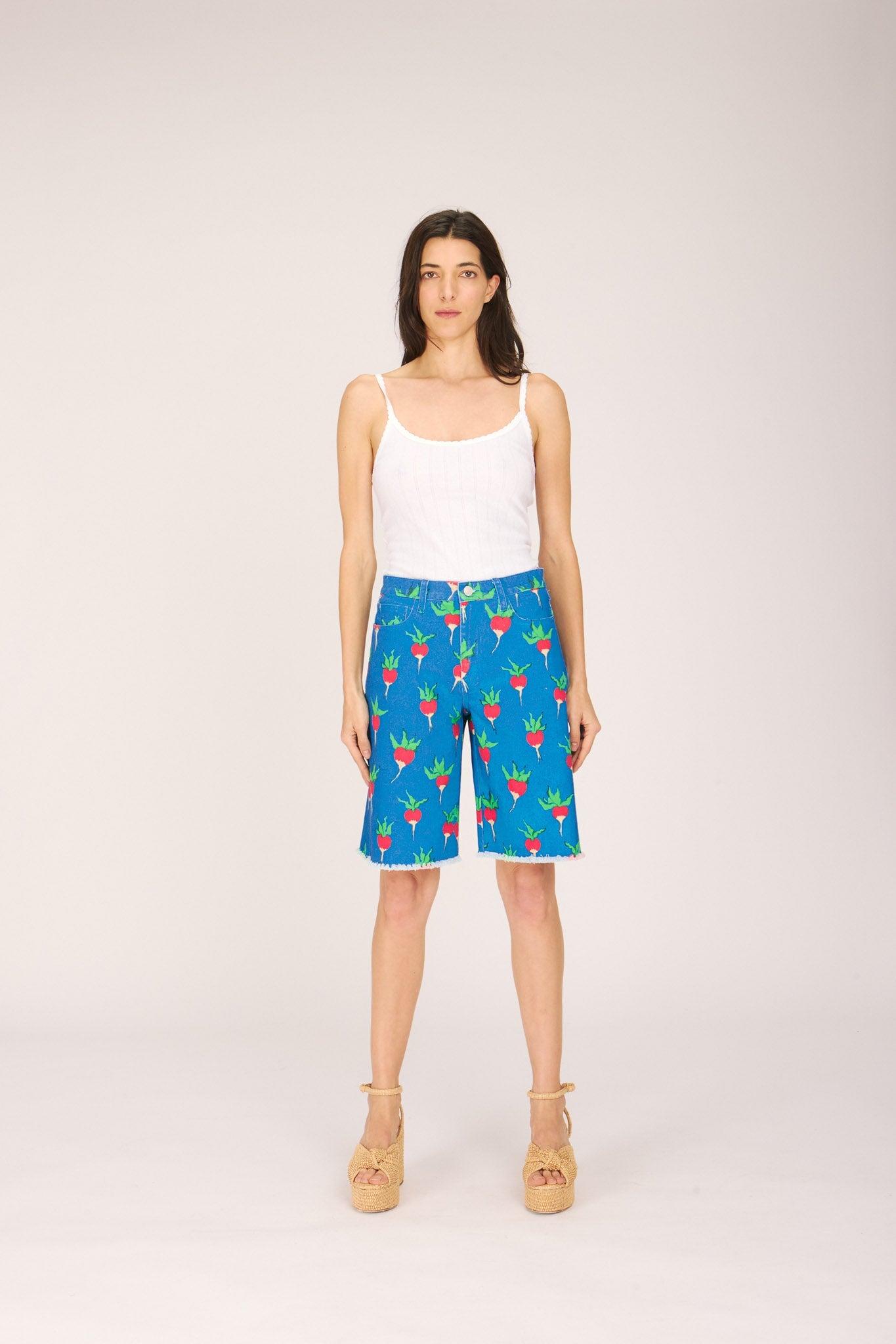 MORTY SHORT RED RADISHES SHORTS RachelAntonoff.com 