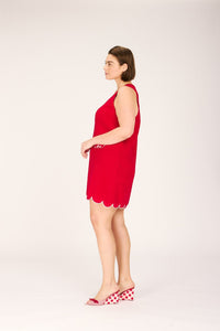 SYLVIE CUPCAKE MINI DRESS RED DRESSES RachelAntonoff.com 
