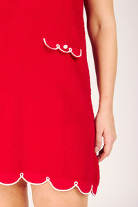 SYLVIE CUPCAKE MINI DRESS RED DRESSES RachelAntonoff.com 