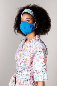 FABRIC MASK SET- Filthy Martini, Dog Park & Edible Arrangement Accessory RachelAntonoff.com 