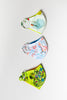 FABRIC MASK SET- Filthy Martini, Dog Park & Edible Arrangement Accessory RachelAntonoff.com 