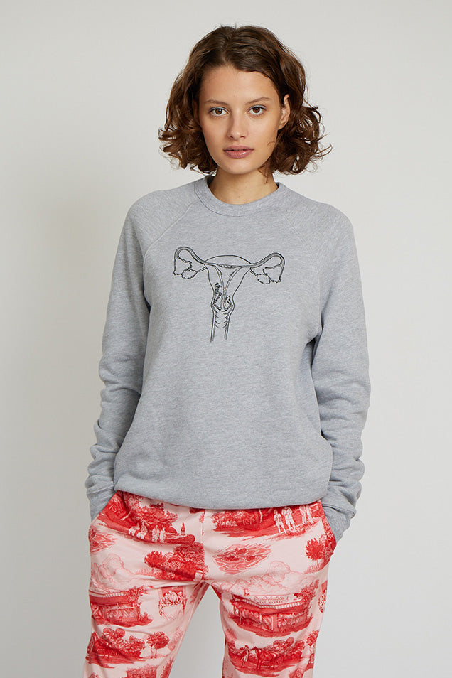 THE REPRODUCTIVE SYSTEM SWEATSHIRT Sweatshirt RachelAntonoff.com 